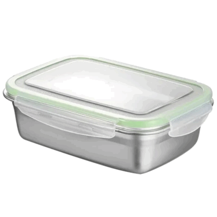 Φαγητοδοχείο ανοξείδωτο 1800 ml