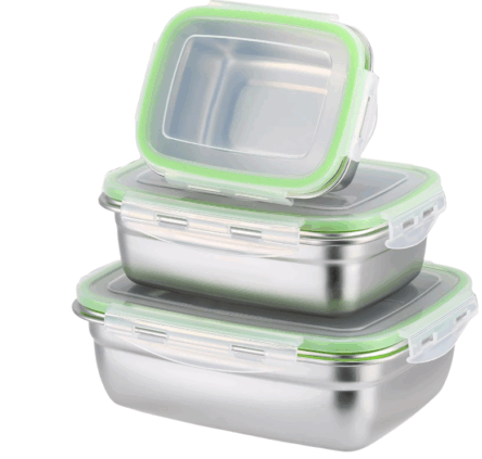 Φαγητοδοχείο ανοξείδωτο 850 ml