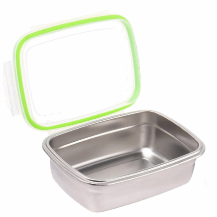 Φαγητοδοχείο ανοξείδωτο 850 ml