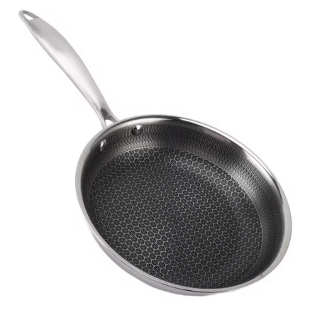 Τηγάνι ανοξείδωτο με αντικολλητική επίστρωση 26x5cm