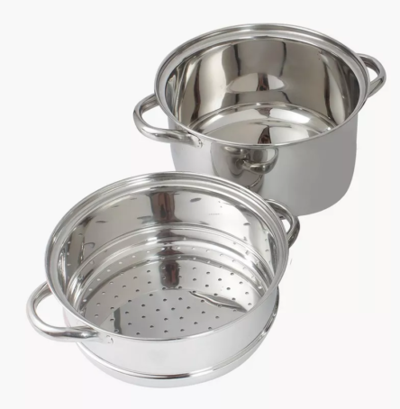 Ατμομάγειρας ανοξείδωτος 26 εκατοστά