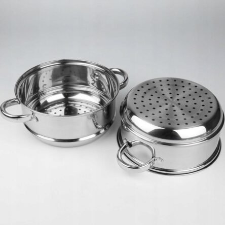 Ατμομάγειρας ανοξείδωτος 26 εκατοστά