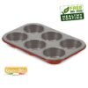Φόρμα μάφιν 6 θέσεων Guardini