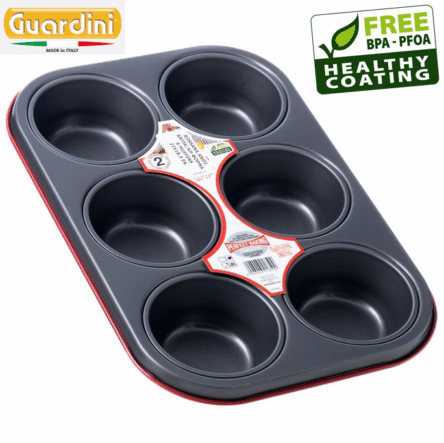 Φόρμα μάφιν 6 θέσεων Guardini