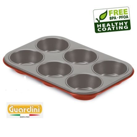 Φόρμα μάφιν 6 θέσεων Guardini