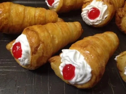 Καλούπι για κορνέ σετ 6 τεμαχίων ανοξείδωτα με μήκος 14 εκ.