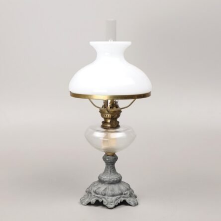 Λευκό γυαλί λάμπας 19 εκατοστά