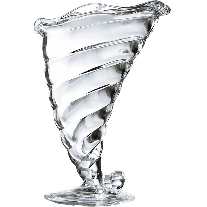 Ποτήρι παγωτού κοχύλι 300ml σετ 6 τεμ.