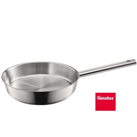 Τηγάνι ανοξείδωτο metaltex icona 28εκ. πάτος 5mm